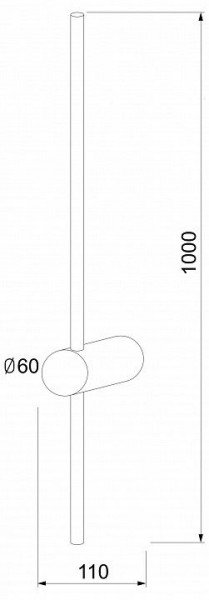 Бра Elektrostandard Cane a061491 в Александровском - alexsandrovskoe.mebel24.online | фото 3