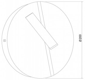 Бра Elektrostandard Drom a055362 в Александровском - alexsandrovskoe.mebel24.online | фото 2