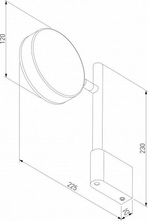 Бра Elektrostandard Tobi a064592 в Александровском - alexsandrovskoe.mebel24.online | фото 4