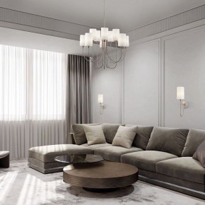 Бра Eurosvet Abbey 60164/1 никель в Александровском - alexsandrovskoe.mebel24.online | фото 2