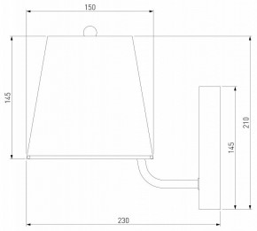 Бра Eurosvet Amaretto 60155/1 хром в Александровском - alexsandrovskoe.mebel24.online | фото 2