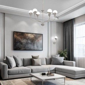 Бра Eurosvet Calyx 60169/1 никель в Александровском - alexsandrovskoe.mebel24.online | фото 3