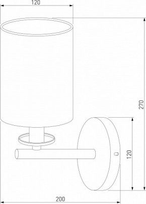 Бра Eurosvet Caprera 60146/1 латунь в Александровском - alexsandrovskoe.mebel24.online | фото 3