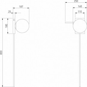 Бра Eurosvet Fredo 40033/1 латунь в Александровском - alexsandrovskoe.mebel24.online | фото 3