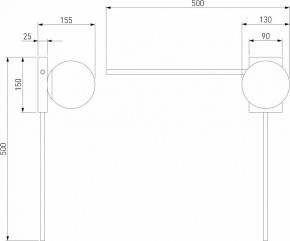 Бра Eurosvet Fredo 40035/1 золото в Александровском - alexsandrovskoe.mebel24.online | фото 3