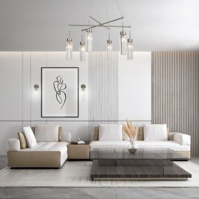 Бра Eurosvet Gilian 60163/1 никель в Александровском - alexsandrovskoe.mebel24.online | фото 2