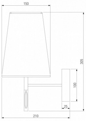 Бра Eurosvet Milazzo 60137/1 хром в Александровском - alexsandrovskoe.mebel24.online | фото 4