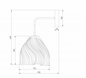 Бра Eurosvet Sinki 40075/1 белый в Александровском - alexsandrovskoe.mebel24.online | фото 3