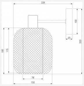 Бра Eurosvet Voile 30192/1 золото в Александровском - alexsandrovskoe.mebel24.online | фото 4