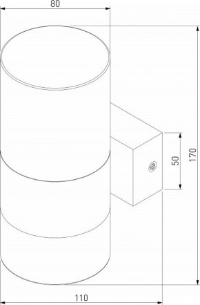 Бра Eurosvet Watford 40021/1 LED хром/дымчатый в Александровском - alexsandrovskoe.mebel24.online | фото 2