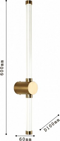 Бра Favourite Lignum 3057-1W в Александровском - alexsandrovskoe.mebel24.online | фото 3