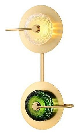 Бра Imperiumloft Green Disk 44,651 в Александровском - alexsandrovskoe.mebel24.online | фото