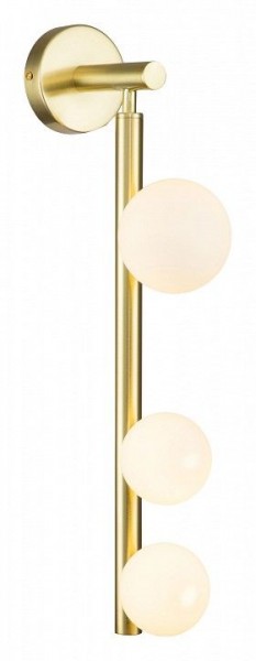 Бра Indigo Flusso 11025/3W Gold в Александровском - alexsandrovskoe.mebel24.online | фото 2