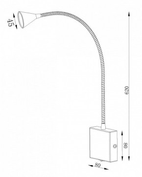 Бра Lucide Buddy 18293/03/30 в Александровском - alexsandrovskoe.mebel24.online | фото 4