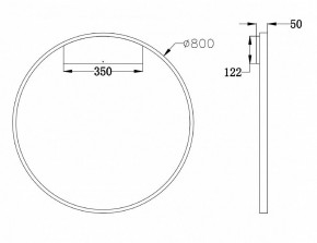 Бра Maytoni Rim MOD058WL-L50W4K в Александровском - alexsandrovskoe.mebel24.online | фото 4