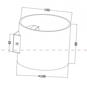 Бра Maytoni Rond C066WL-01MG в Александровском - alexsandrovskoe.mebel24.online | фото 3