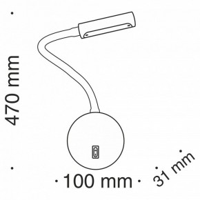 Бра Maytoni Stem C035WL-L3W3K в Александровском - alexsandrovskoe.mebel24.online | фото 8