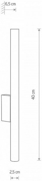 Бра Nowodvorski Laser Wall 8308 в Александровском - alexsandrovskoe.mebel24.online | фото 2