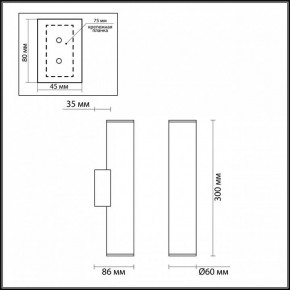 Бра Odeon Light Dario 3833/2WA в Александровском - alexsandrovskoe.mebel24.online | фото 4