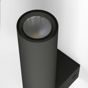 Бра с подсветкой Eurosvet Pitch 40020/1 LED черный/латунь в Александровском - alexsandrovskoe.mebel24.online | фото 4