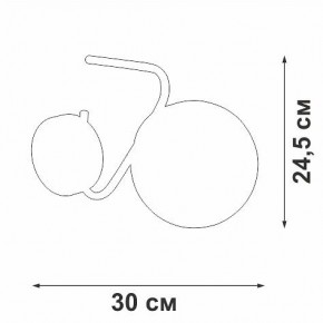 Бра Vitaluce V47150 V47150-8/1A в Александровском - alexsandrovskoe.mebel24.online | фото 2