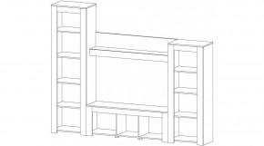 БРУНО Гостиная в Александровском - alexsandrovskoe.mebel24.online | фото 3