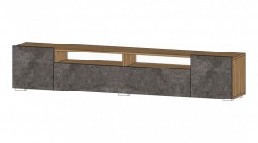 ДАЛЛАС Тумба ТВ - 04 (цемент темный) в Александровском - alexsandrovskoe.mebel24.online | фото