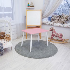 Детский стол Rolti Baby (розовый/белый, массив березы/мдф) в Александровском - alexsandrovskoe.mebel24.online | фото