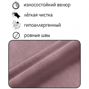 Диван Горизонт Д2-ВР (велюр розовый) 1200 в Александровском - alexsandrovskoe.mebel24.online | фото 4