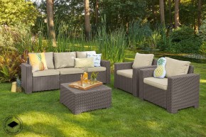 Диван Калифорния 3-х местный (California 2 Sofa), капучино в Александровском - alexsandrovskoe.mebel24.online | фото 3