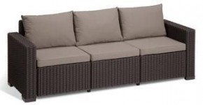Диван Калифорния 3-х местный (California 3 Sofa), коричневый в Александровском - alexsandrovskoe.mebel24.online | фото 2