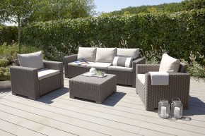 Диван Калифорния 3-х местный (California 3 Sofa), коричневый в Александровском - alexsandrovskoe.mebel24.online | фото 3