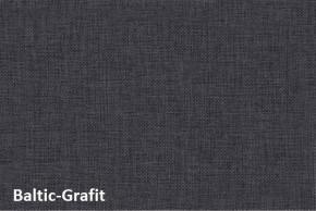 Диван-кровать Комфорт ЛАЙТ без подлокотников  (2 подушки) BALTIC Grafit в Александровском - alexsandrovskoe.mebel24.online | фото 3