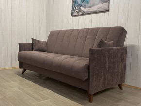 Диван Престиж-3 (НПБ) велюр Sensey dusty plum в Александровском - alexsandrovskoe.mebel24.online | фото 2