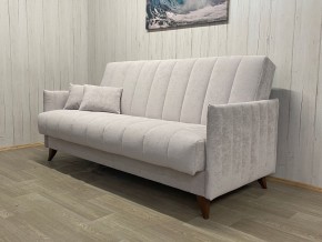 Диван Престиж-3 (НПБ) велюр Sensey marshmellow в Александровском - alexsandrovskoe.mebel24.online | фото