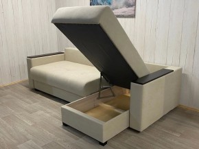 Диван угловой Комфорт-3 (НПБ+МДФ) велюр Luma 01 в Александровском - alexsandrovskoe.mebel24.online | фото 8