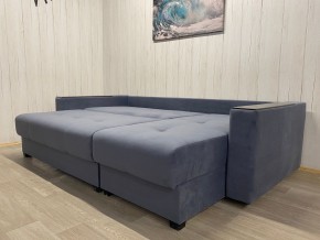 Диван угловой Комфорт-3 (НПБ+МДФ) велюр Monaco 13 в Александровском - alexsandrovskoe.mebel24.online | фото 4