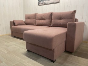 Диван угловой Комфорт-3 (НПБ) велюр Luma 16 в Александровском - alexsandrovskoe.mebel24.online | фото 2