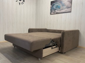 Диван Уют Аккордеон БД 1400 с подлокотниками (НПБ) велюр Bali 05 в Александровском - alexsandrovskoe.mebel24.online | фото 4