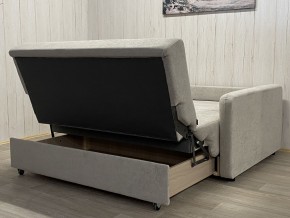 Диван Уют Аккордеон БД 1400 с подлокотниками (НПБ) велюр Comfort 8 в Александровском - alexsandrovskoe.mebel24.online | фото 4