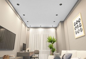 DK2120-BK Встраиваемый светильник, IP 20, 50 Вт, GU10, черный, алюминий в Александровском - alexsandrovskoe.mebel24.online | фото 2