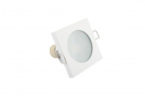 DK3014-WH Встраиваемый светильник влагозащ., IP 44, 50 Вт, GU10, белый, алюминий в Александровском - alexsandrovskoe.mebel24.online | фото 4