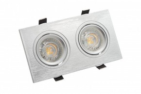 DK3022-CM Встраиваемый светильник, IP 20, 10 Вт, GU5.3, LED, серый, пластик в Александровском - alexsandrovskoe.mebel24.online | фото 3