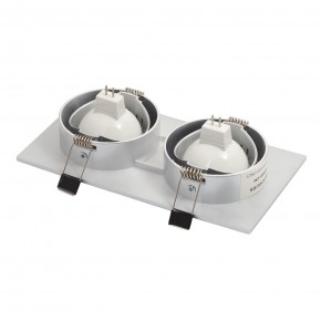 DK3022-CM Встраиваемый светильник, IP 20, 10 Вт, GU5.3, LED, серый, пластик в Александровском - alexsandrovskoe.mebel24.online | фото 4