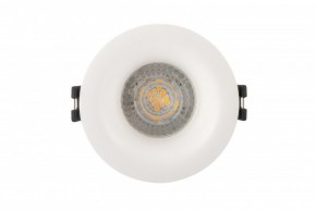 DK3024-WH Встраиваемый светильник, IP 20, 10 Вт, GU5.3, LED, белый, пластик в Александровском - alexsandrovskoe.mebel24.online | фото 1