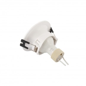 DK3024-WH Встраиваемый светильник, IP 20, 10 Вт, GU5.3, LED, белый, пластик в Александровском - alexsandrovskoe.mebel24.online | фото 3