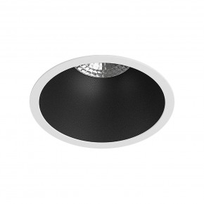 DK3026-WB Встраиваемый светильник, IP 20, 10 Вт, GU5.3, LED, белый/черный, пластик в Александровском - alexsandrovskoe.mebel24.online | фото 1