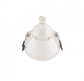 DK3026-WG Встраиваемый светильник, IP 20, 10 Вт, GU5.3, LED, белый/золотой, пластик в Александровском - alexsandrovskoe.mebel24.online | фото 4