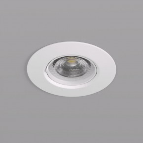 DK3028-WH Встраиваемый светильник, IP 20, 10 Вт, GU5.3, LED, белый, пластик в Александровском - alexsandrovskoe.mebel24.online | фото 2
