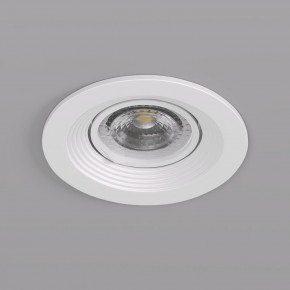 DK3029-WH Встраиваемый светильник, IP 20, 10 Вт, GU5.3, LED, белый, пластик в Александровском - alexsandrovskoe.mebel24.online | фото 3